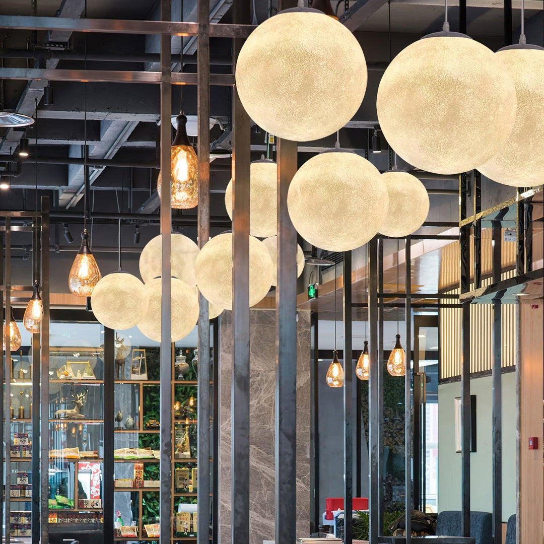 Lampa wisząca Księżyc