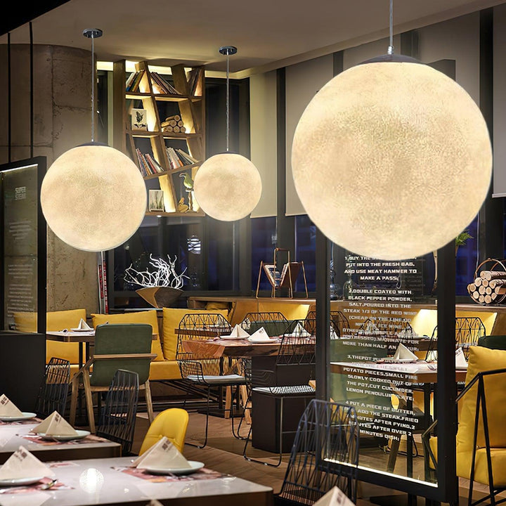 Lampa wisząca Księżyc