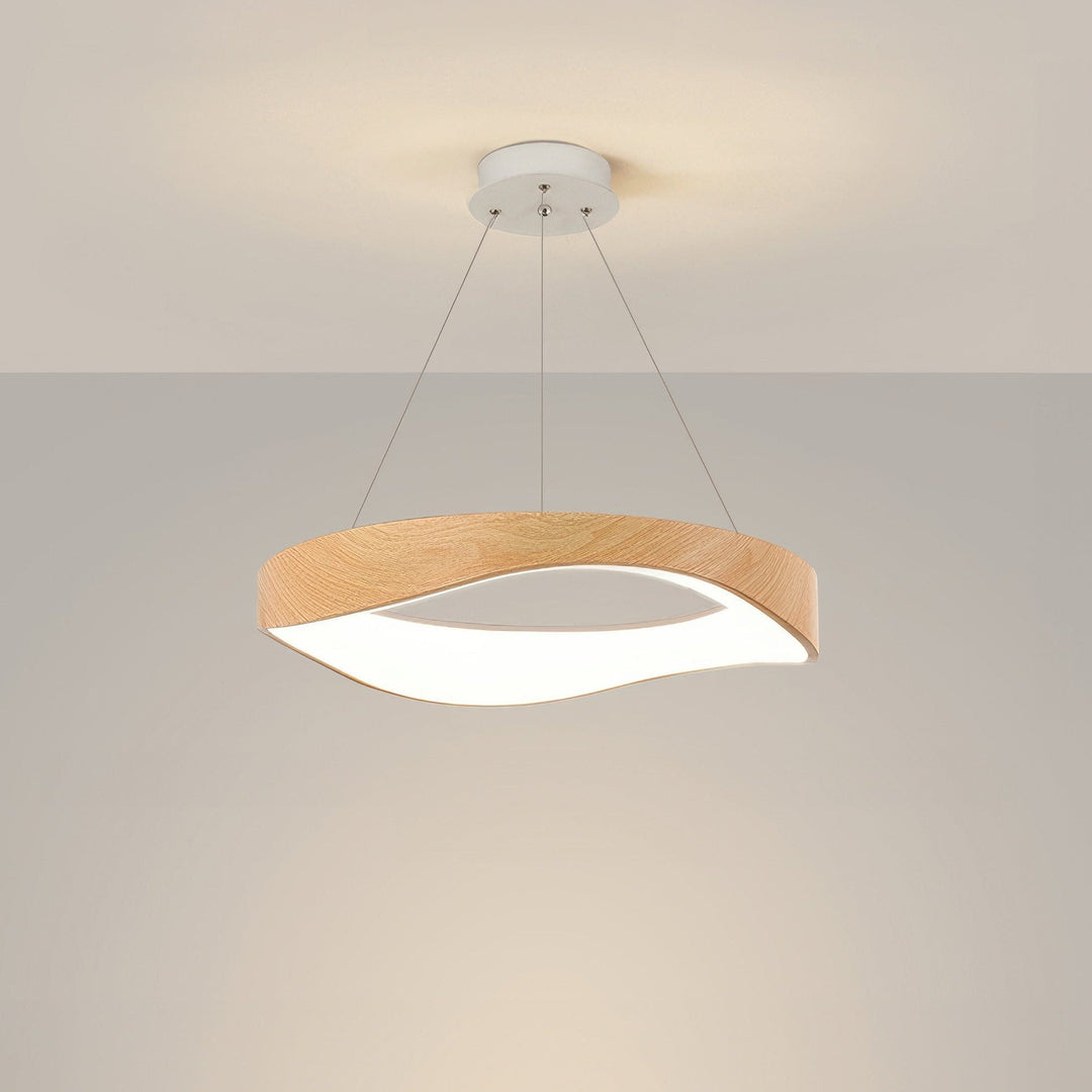 Nowoczesna Okrągła Lampa LED Wisząca do Wszechstronnej Oświetlenia Wnętrz