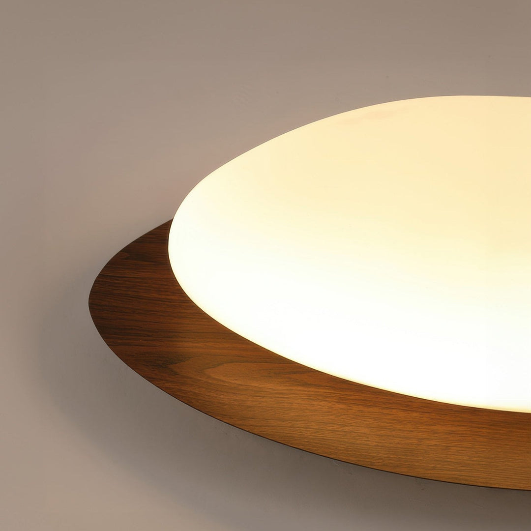 Skandynawska Lampa Sufitowa Pebble Wood Grain