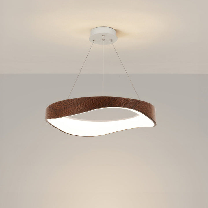 Nowoczesna Okrągła Lampa LED Wisząca do Wszechstronnej Oświetlenia Wnętrz
