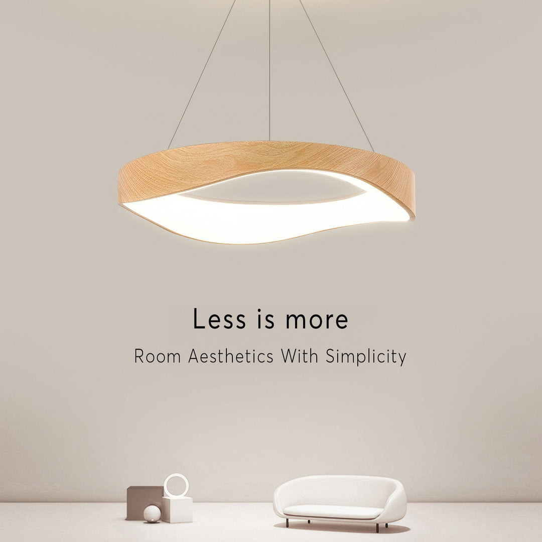 Nowoczesna Okrągła Lampa LED Wisząca do Wszechstronnej Oświetlenia Wnętrz