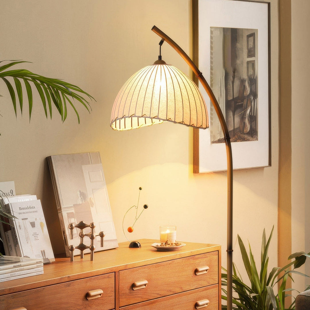 Lampa Podłogowa Zen z Bambusa Kulturalnego