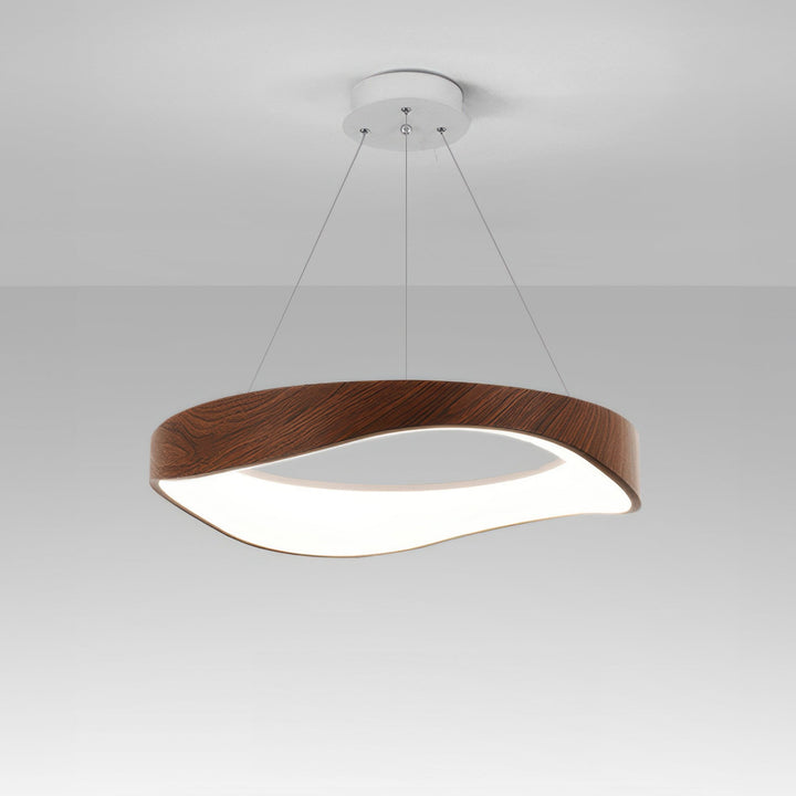 Nowoczesna Okrągła Lampa LED Wisząca do Wszechstronnej Oświetlenia Wnętrz