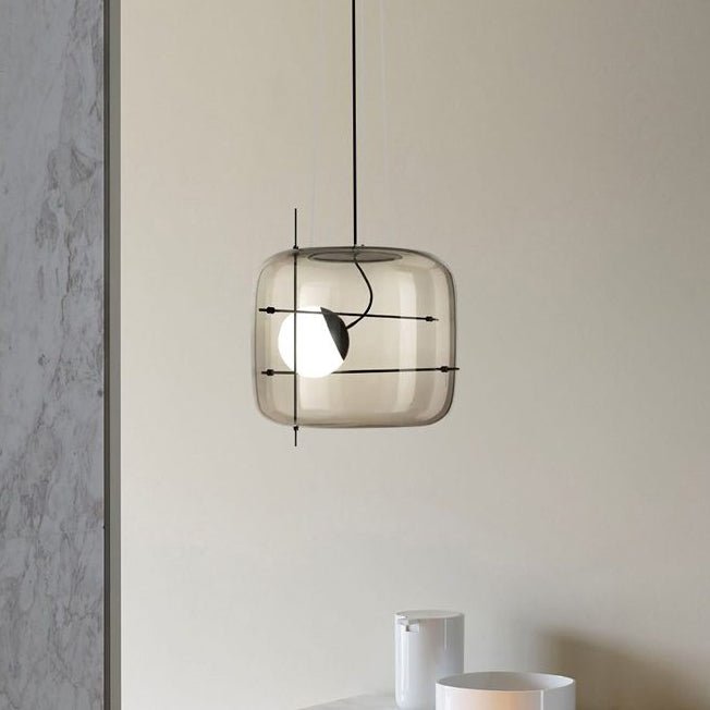 Lampa wisząca Plot ze szkła