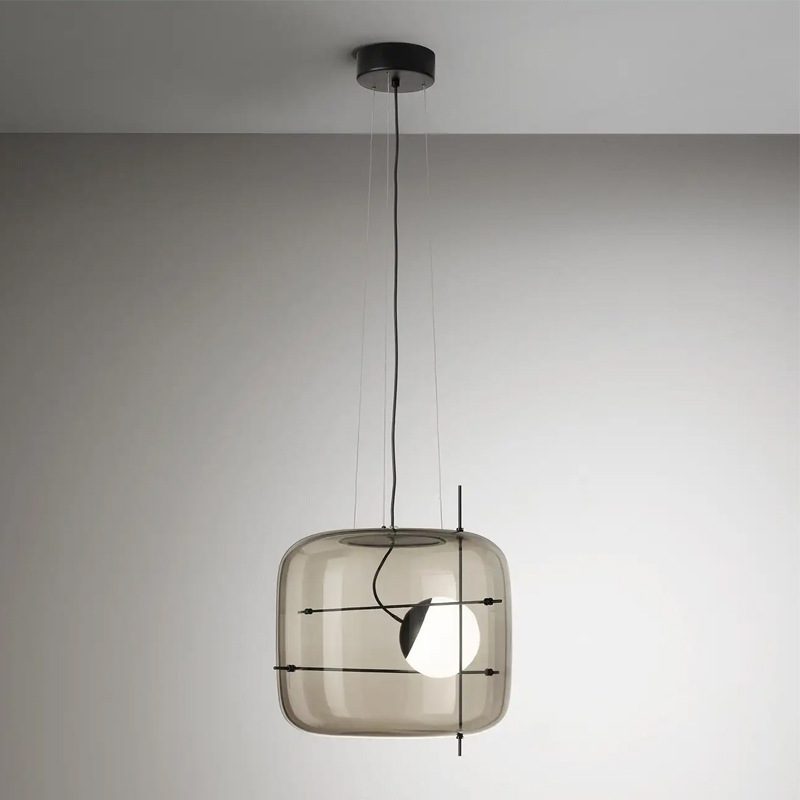 Lampa wisząca Plot ze szkła