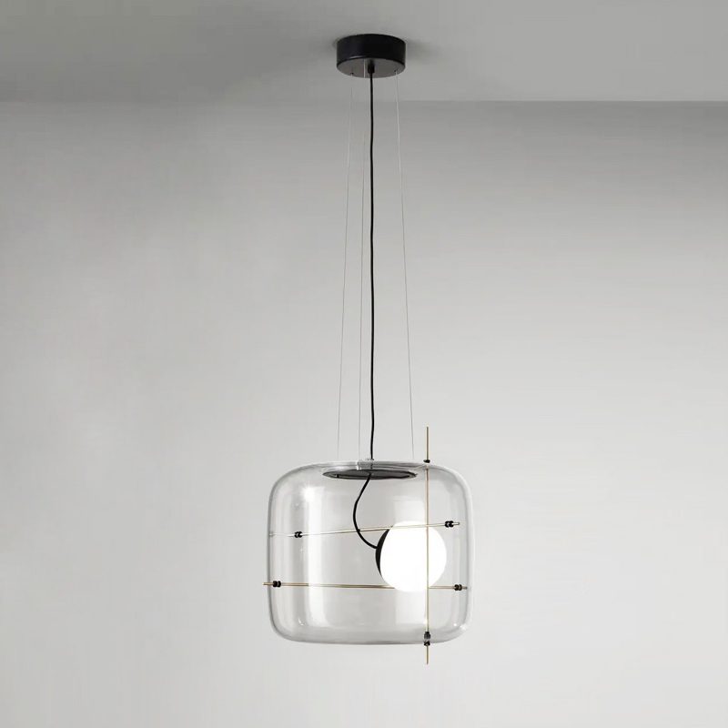 Lampa wisząca Plot ze szkła