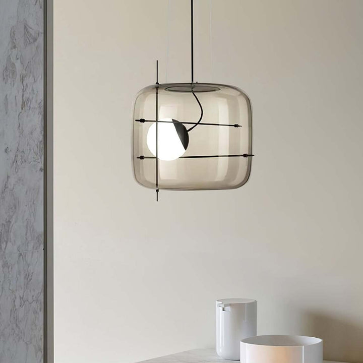 Lampa wisząca Plot ze szkła