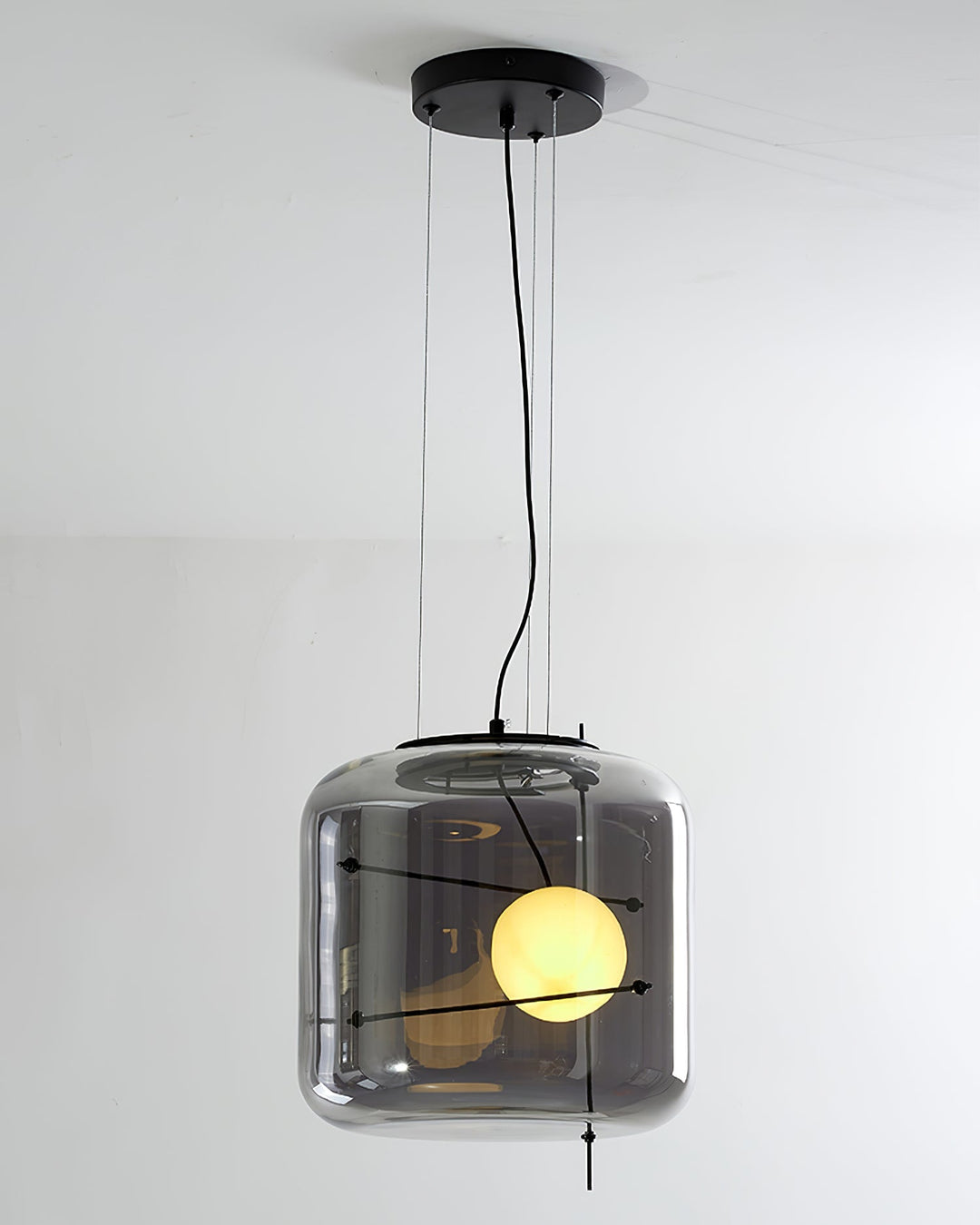 Lampa wisząca Plot ze szkła