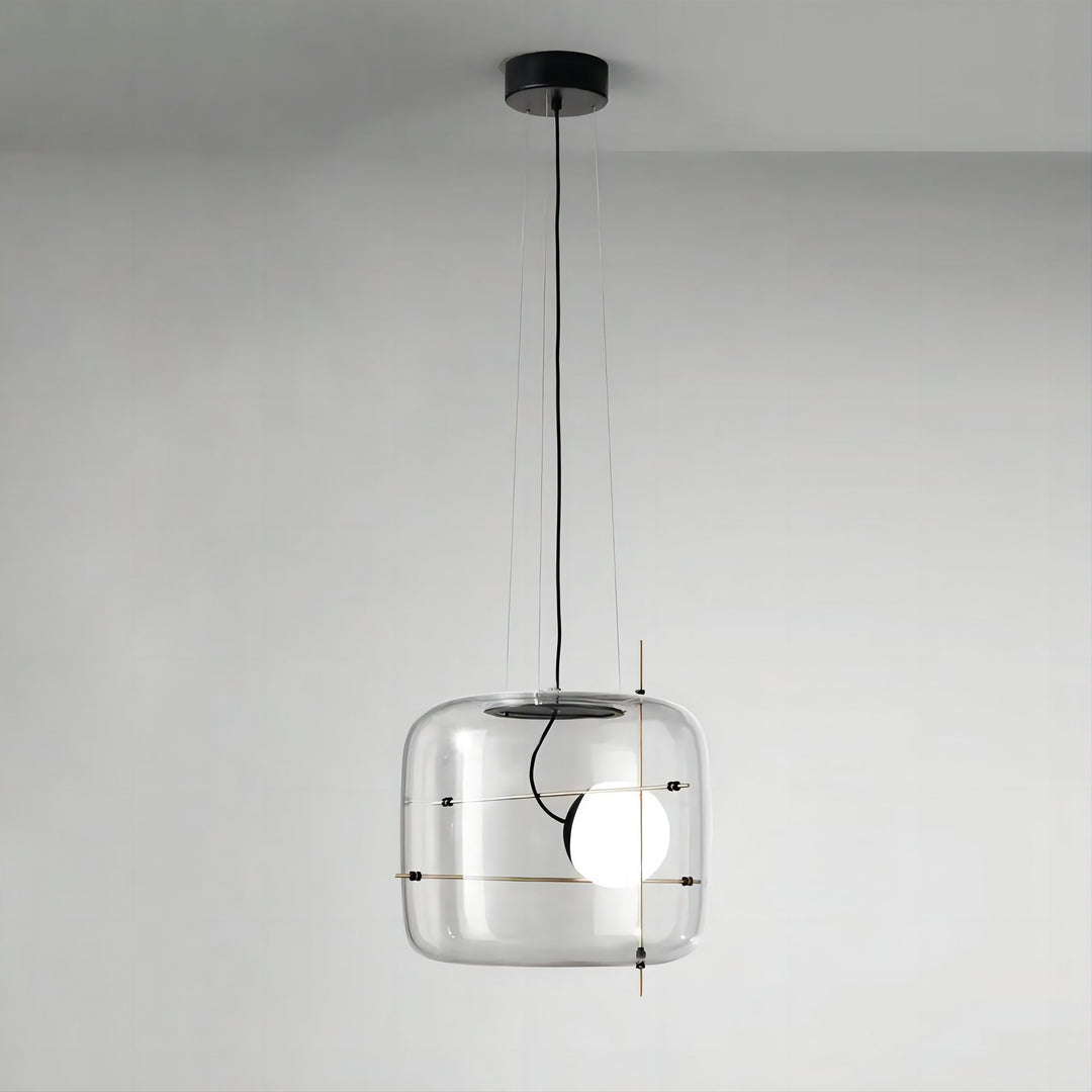 Lampa wisząca Plot ze szkła