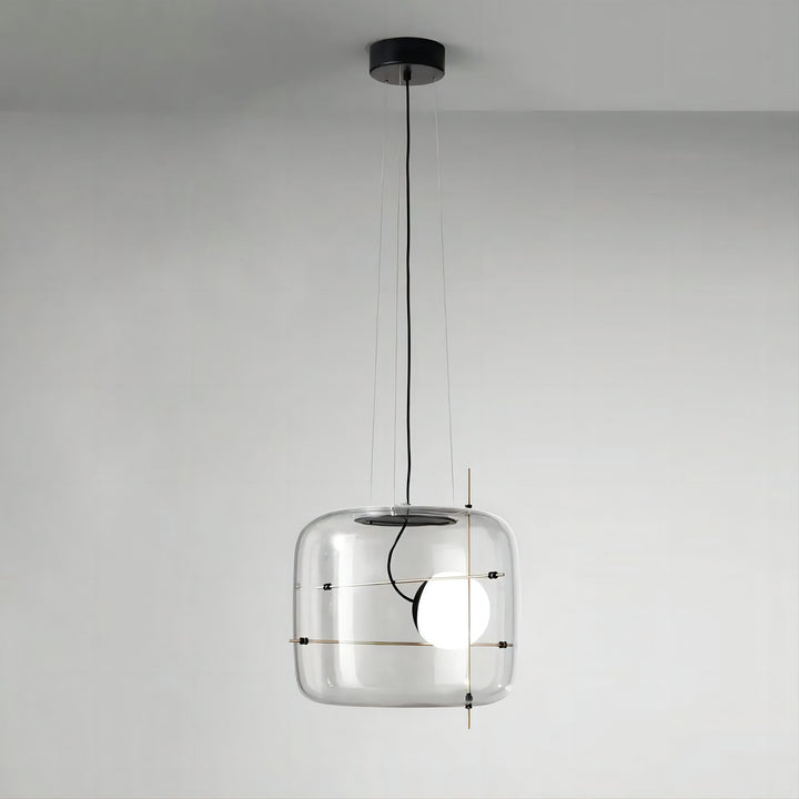 Lampa wisząca Plot ze szkła