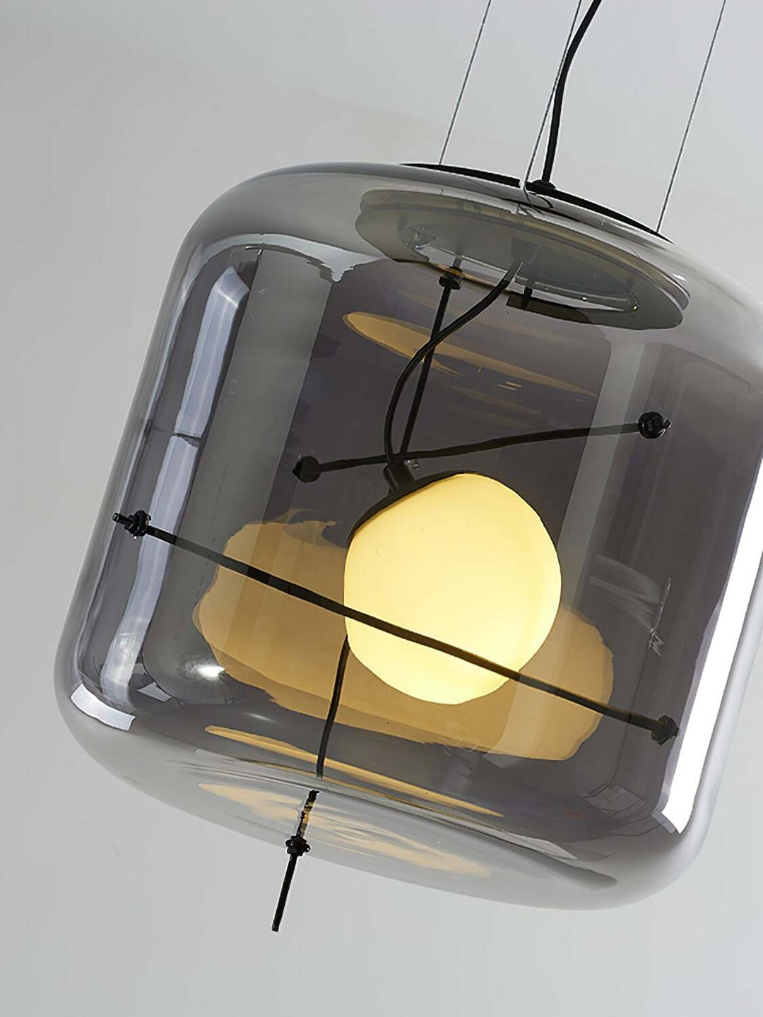 Lampa wisząca Plot ze szkła