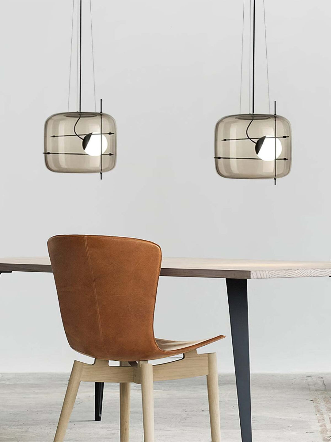 Lampa wisząca Plot ze szkła