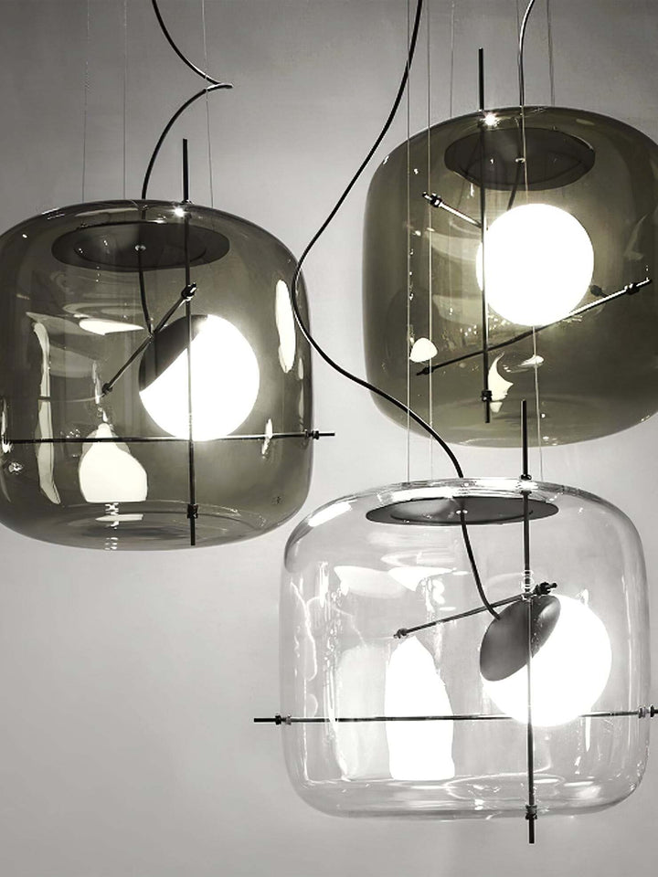 Lampa wisząca Plot ze szkła