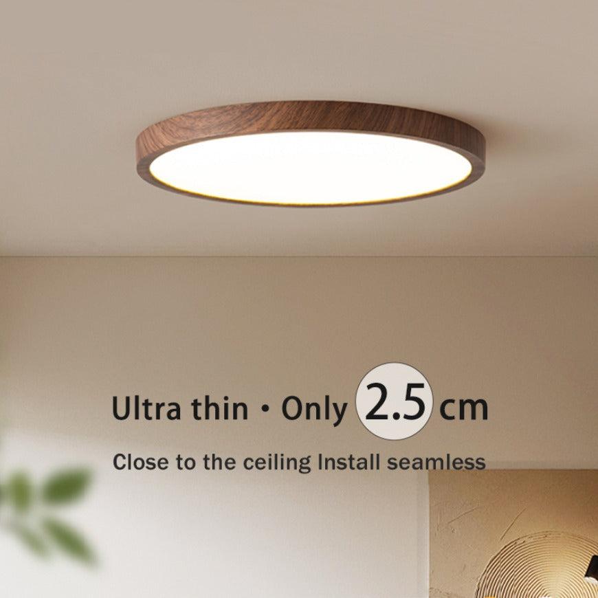 Ultradługa okrągła lampa sufitowa