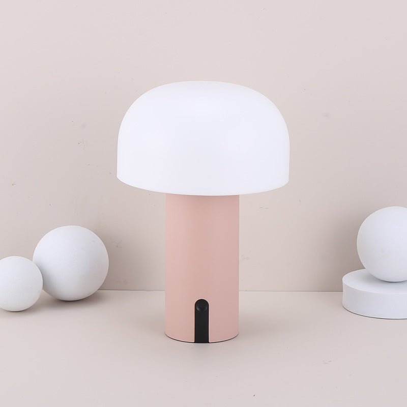 Lampa stołowa w stylu europejskim z grzybkiem