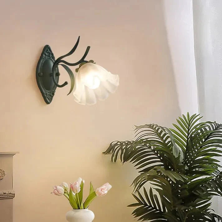 Lampa Ścienna Kwiat Lelijek