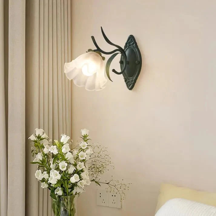Lampa Ścienna Kwiat Lelijek