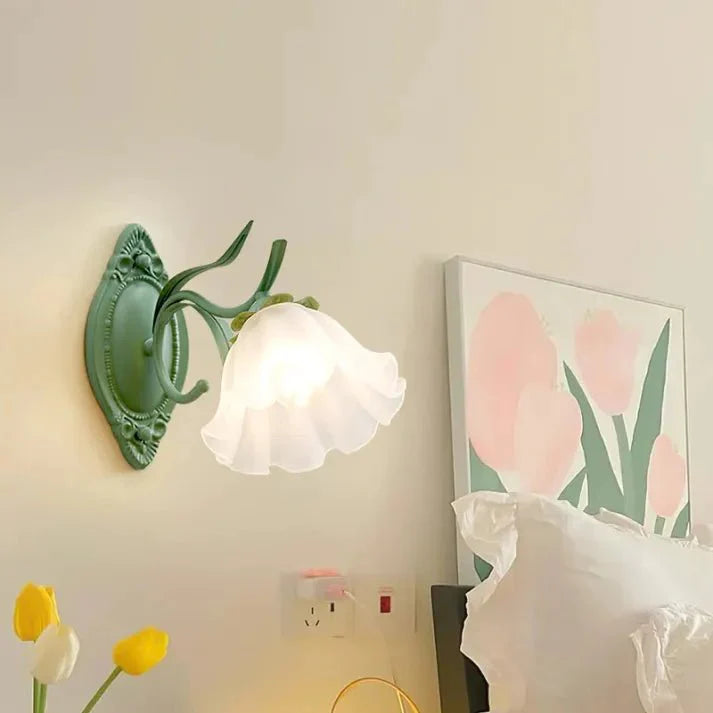 Lampa Ścienna Kwiat Lelijek