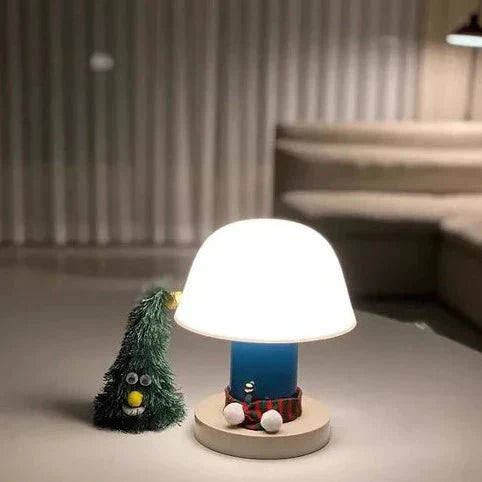 Lampa stołowa grzyb