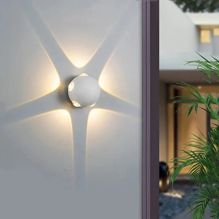 Lampa Ścienna Aluminium Balvorm