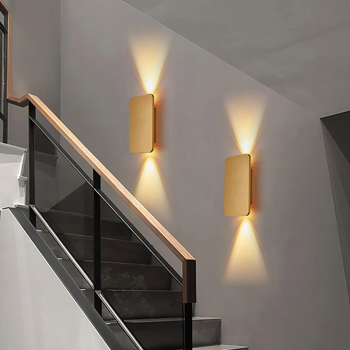 Koda - Prostokątna lampa ścienna