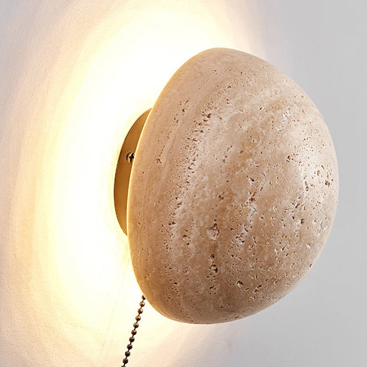 Lampa ścienna w skandynawskim stylu kremowym