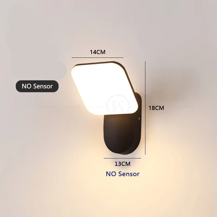 Lampa ścienna LED z czujnikiem ruchu