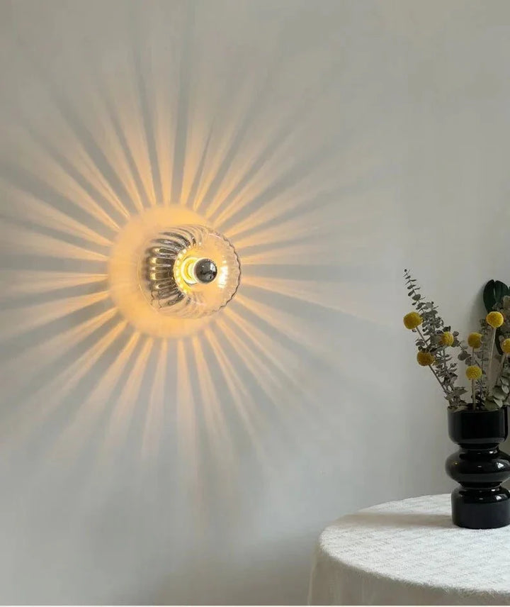 Skandynawska lampa ścienna Bauhaus