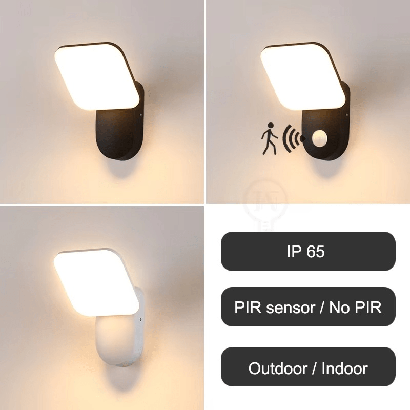 Lampa ścienna LED z czujnikiem ruchu