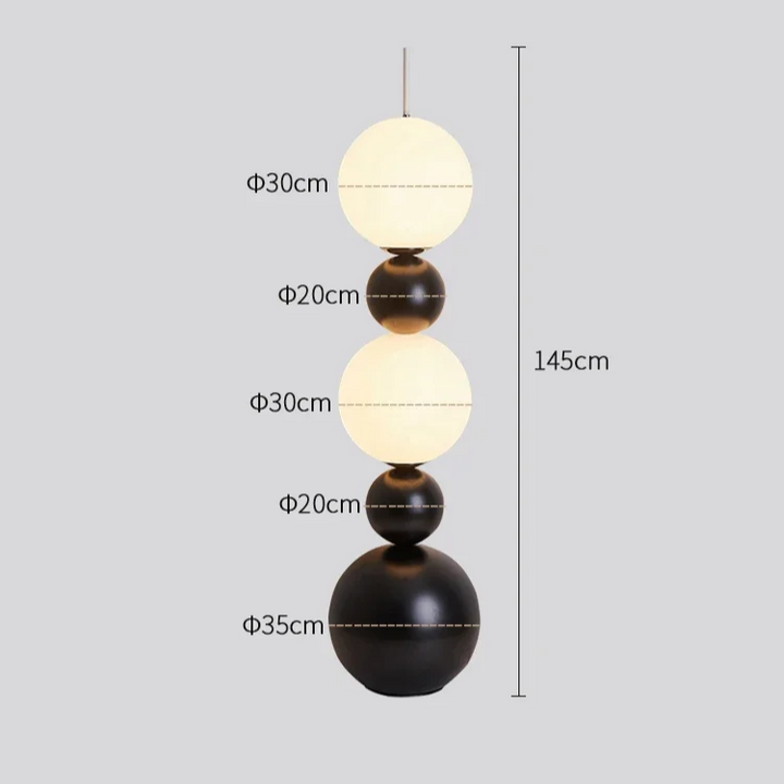 Autentyczna Lampa Podłogowa Kalebas