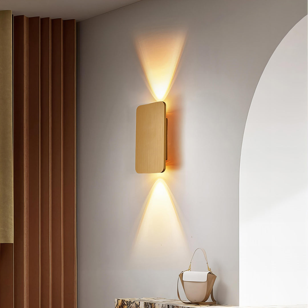 Koda - Prostokątna lampa ścienna