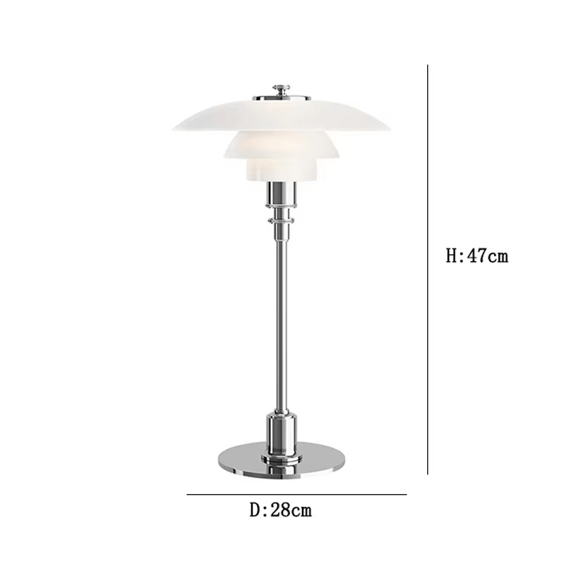 Duńska lampa stołowa