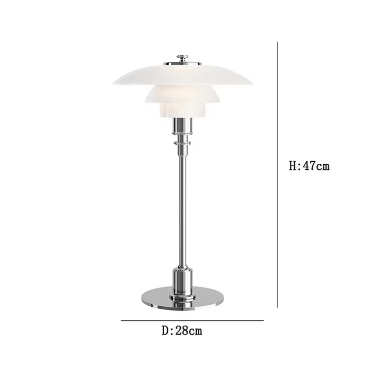 Duńska lampa stołowa