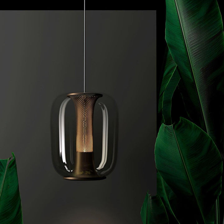 Szklane Lampy Wiszące Savannah