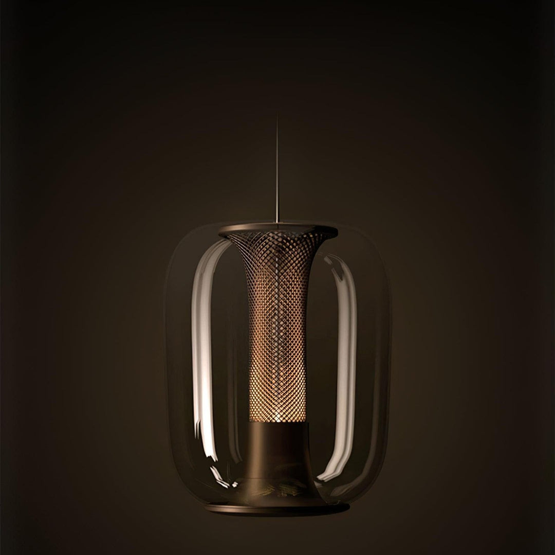 Szklane Lampy Wiszące Savannah