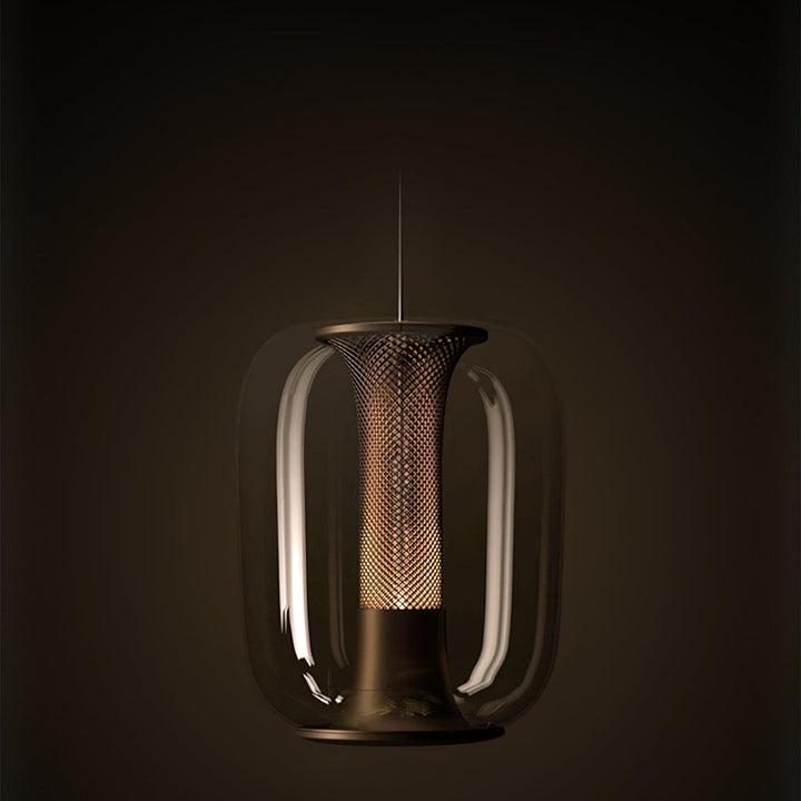 Szklane Lampy Wiszące Savannah