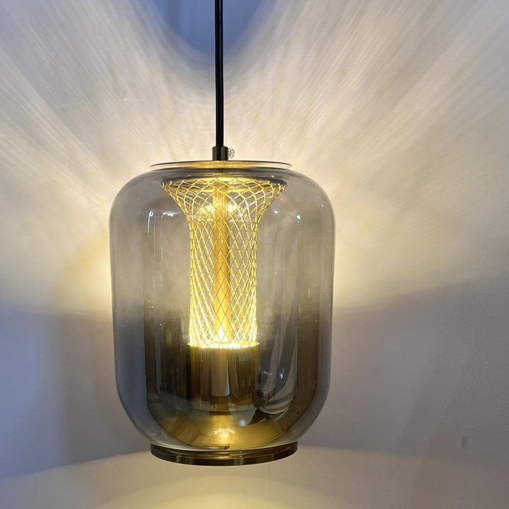 Szklane Lampy Wiszące Savannah