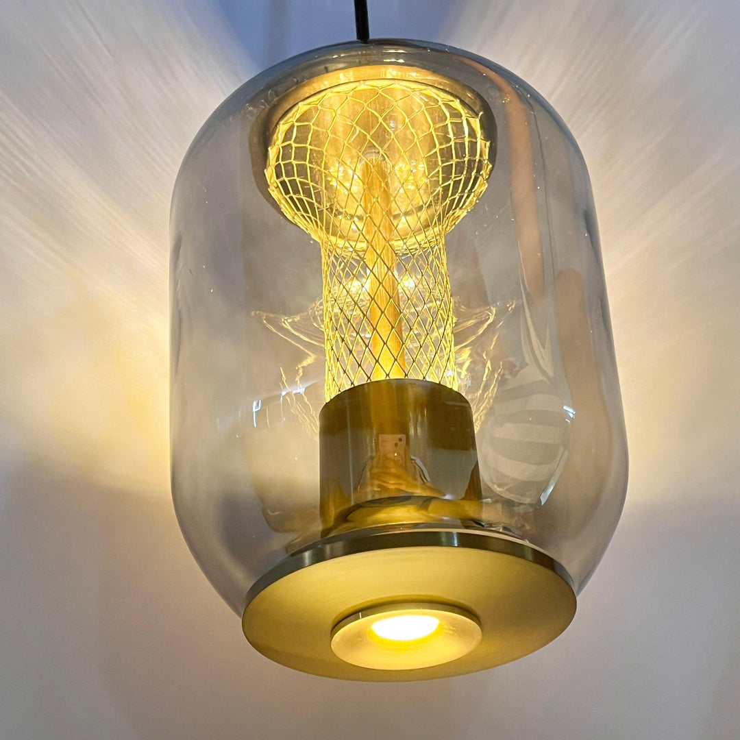 Szklane Lampy Wiszące Savannah
