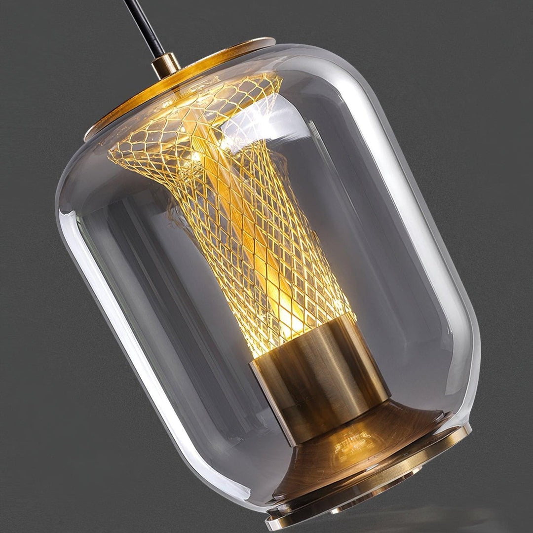 Szklane Lampy Wiszące Savannah