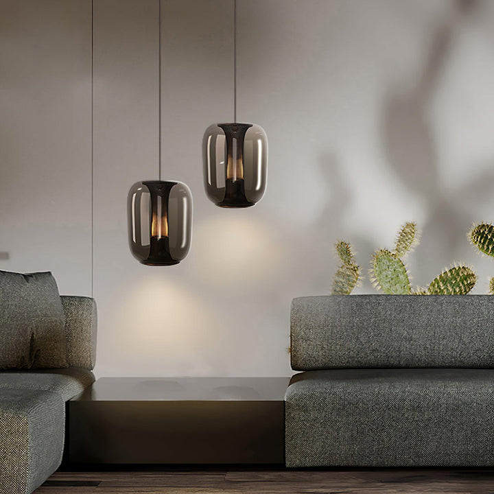Szklane Lampy Wiszące Savannah