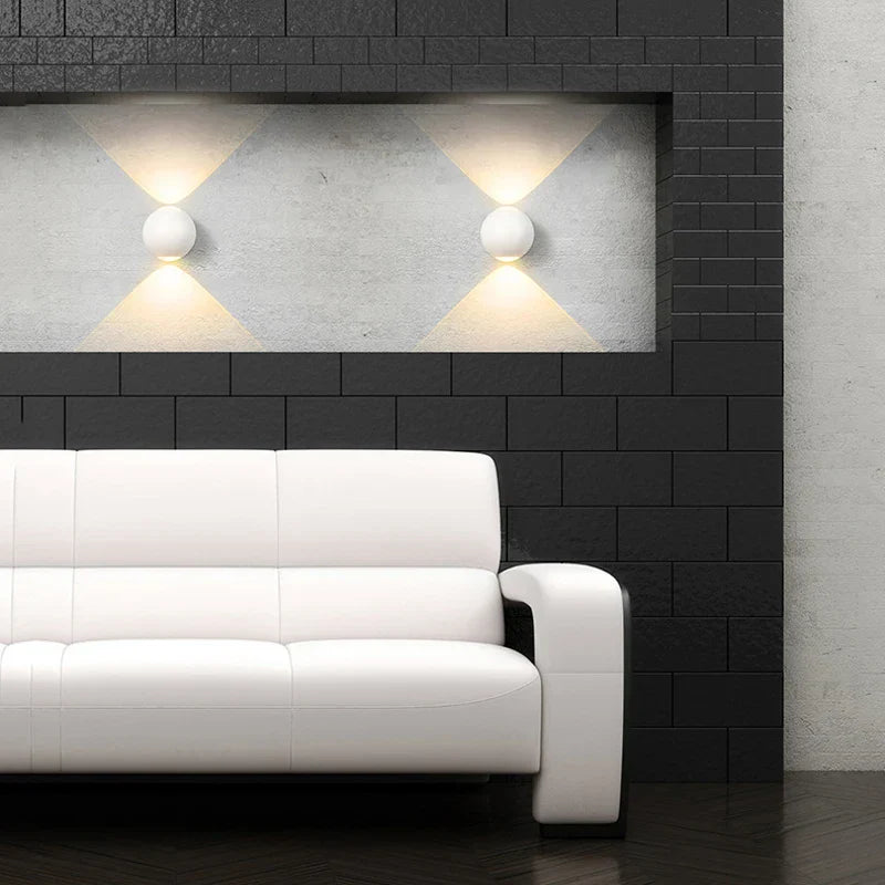 Lampa Ścienna Aluminium Balvorm