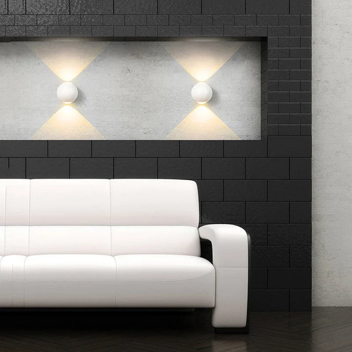 Lampa Ścienna Aluminium Balvorm