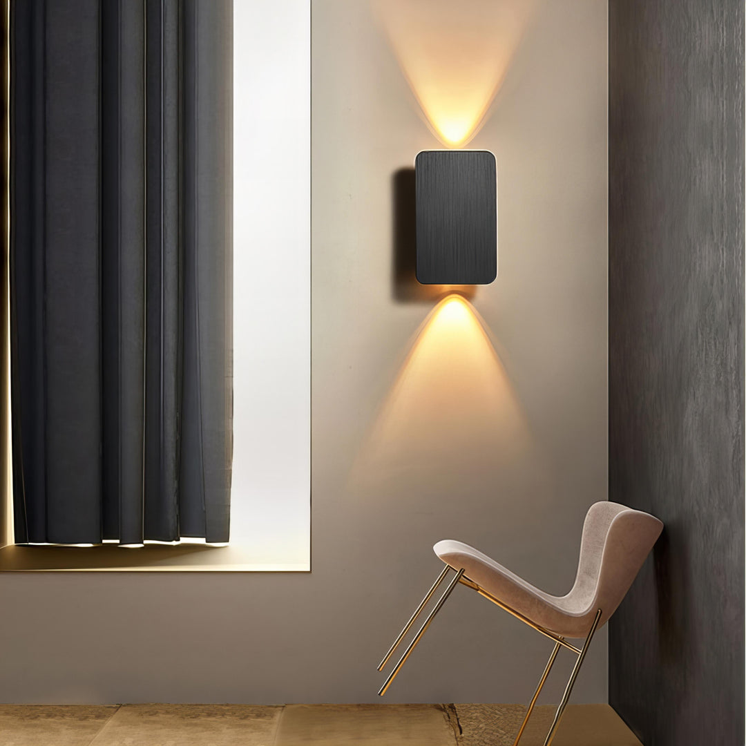 Koda - Prostokątna lampa ścienna