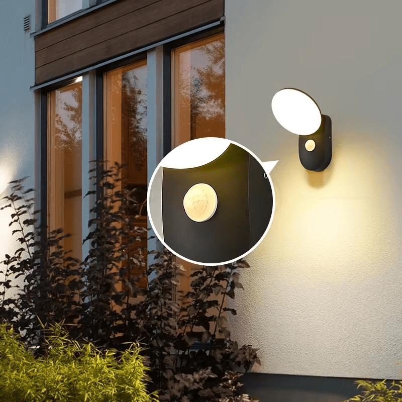 Lampa ścienna LED z czujnikiem ruchu