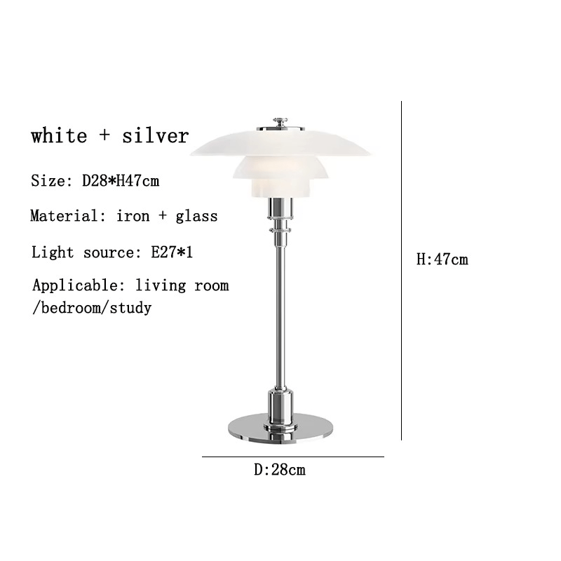 Duńska lampa stołowa