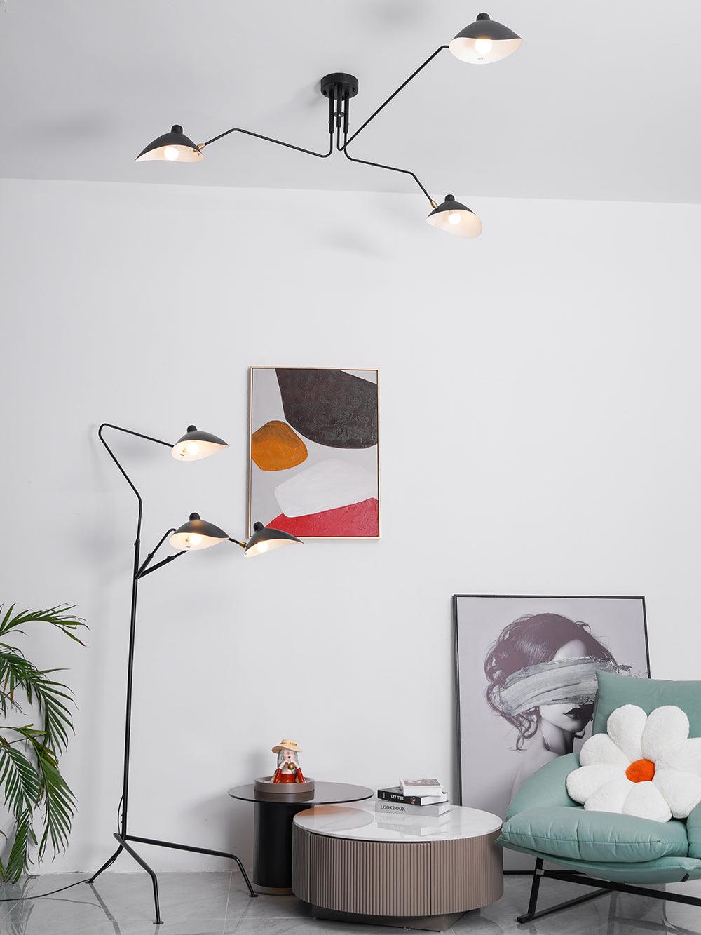 Lampa sufitowa Serge Mouille A