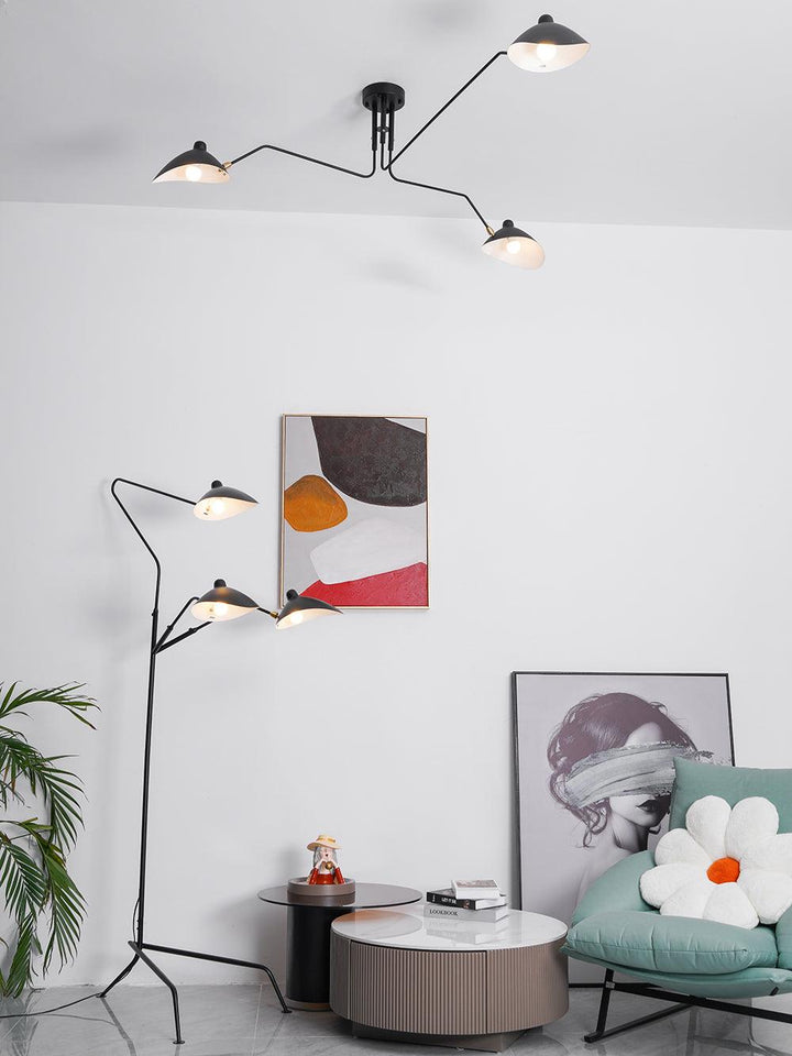 Lampa sufitowa Serge Mouille A