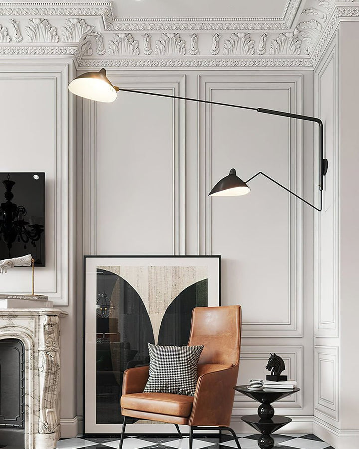 Lampa ścienna Serge Mouille