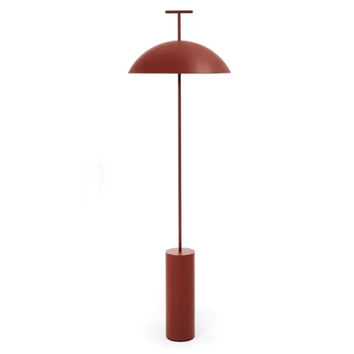 Minimalistyczna skandynawska lampa podłogowa